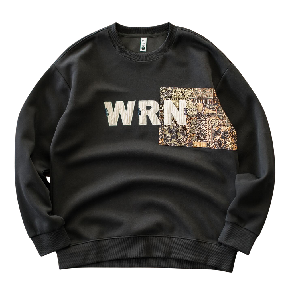 Men's Patchwork Embroidered Sweatshirt