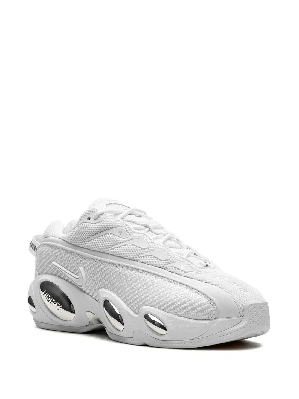 Nike x NOCTA Glide "White Chrome" sneakers