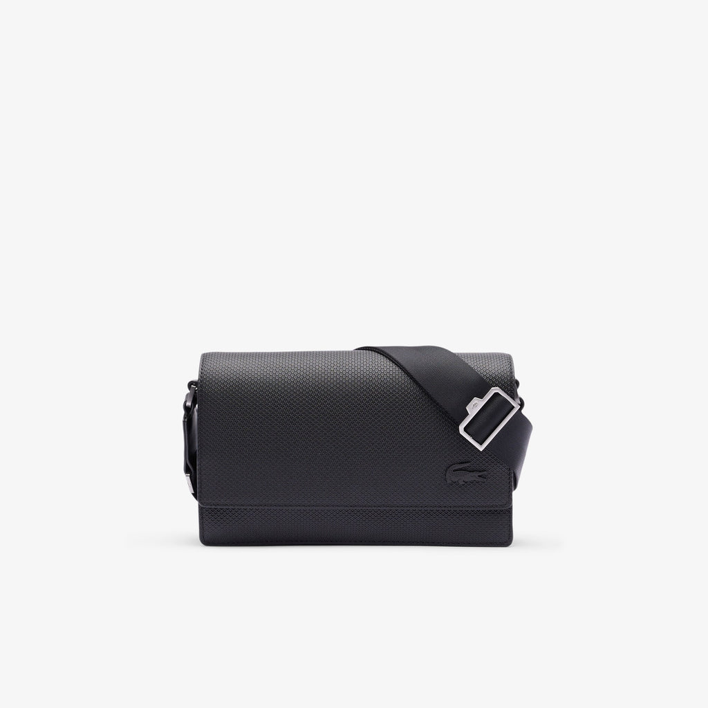 Chantaco Leather Flap Close Reporter Bag