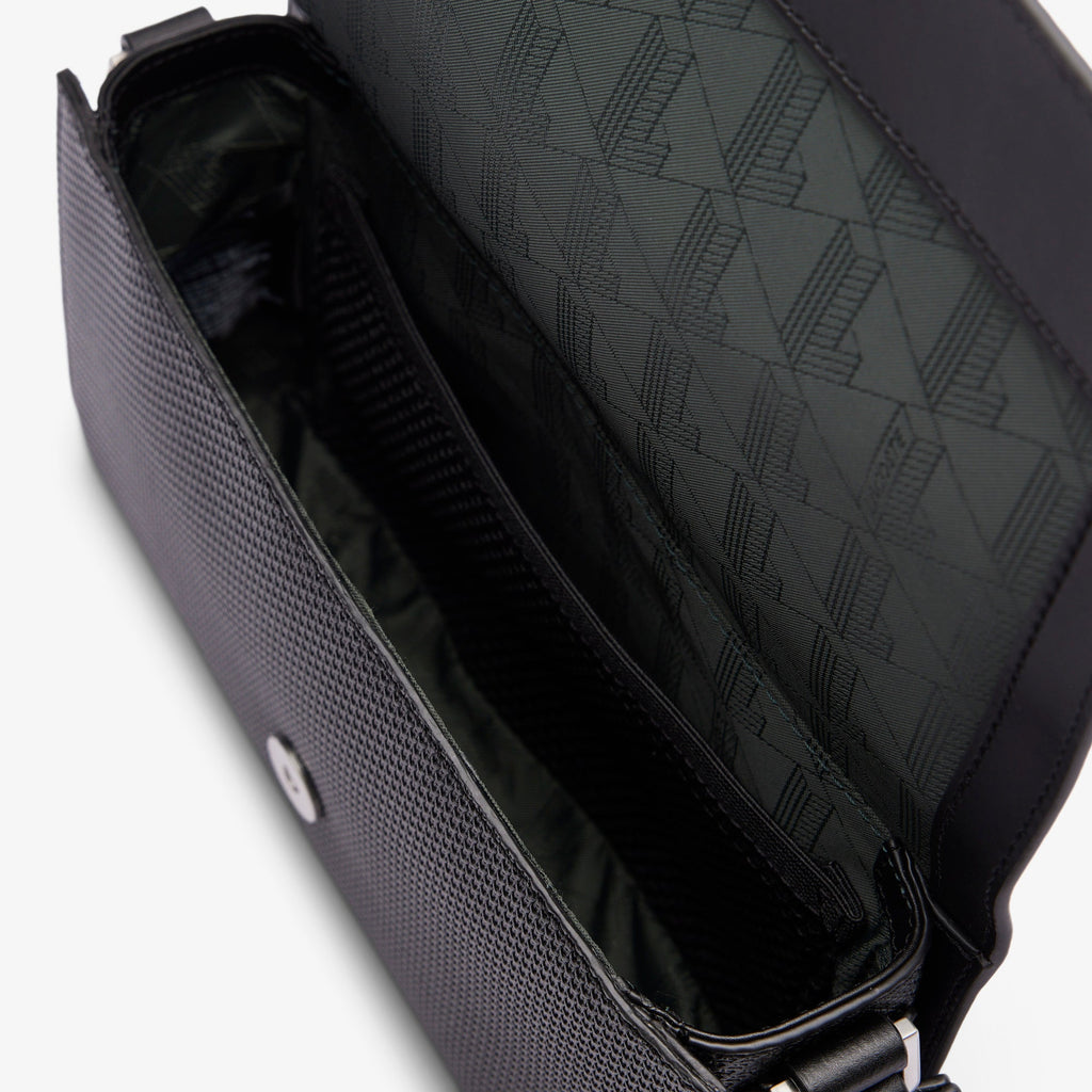 Chantaco Leather Flap Close Reporter Bag