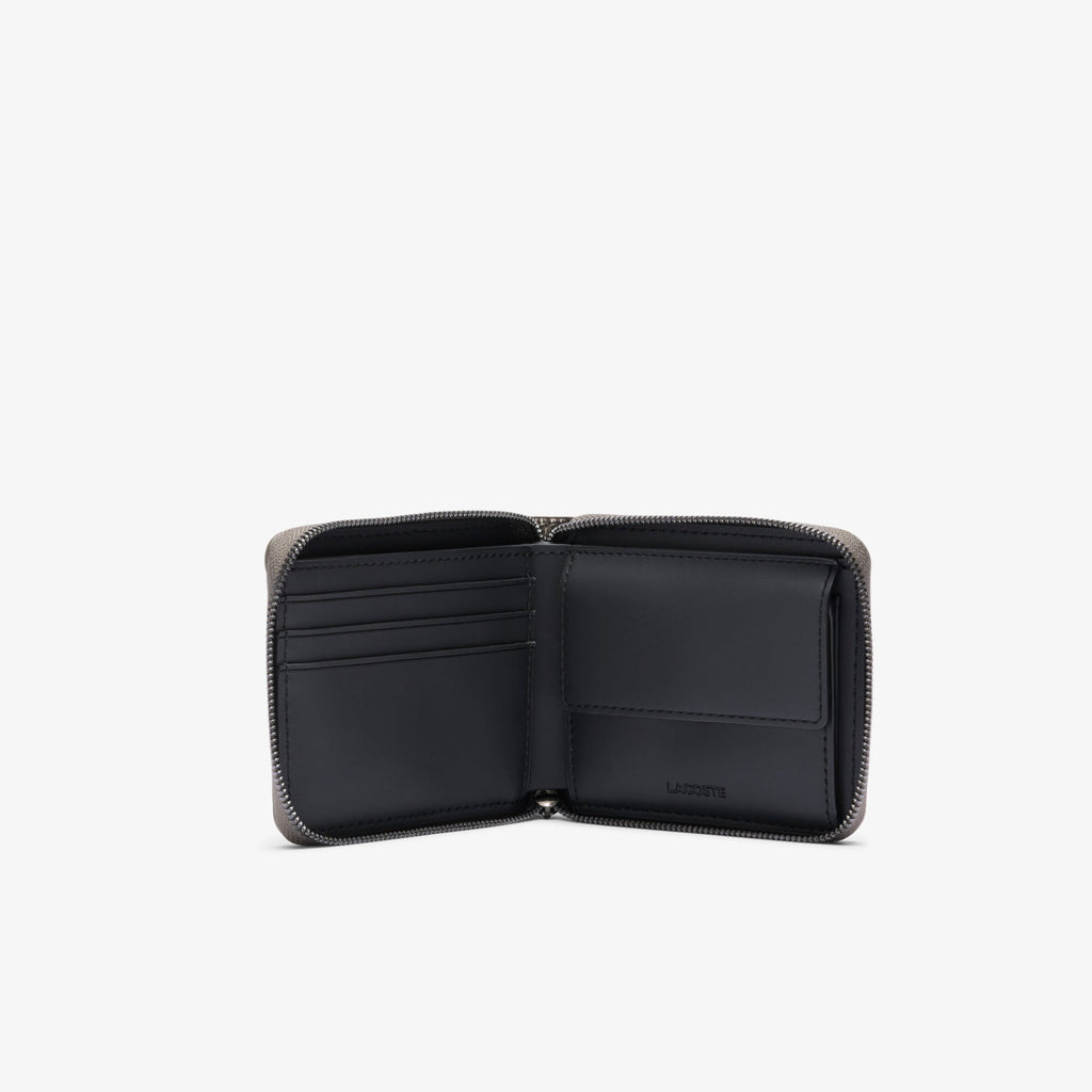 The Blend Silver Zipped Billfold