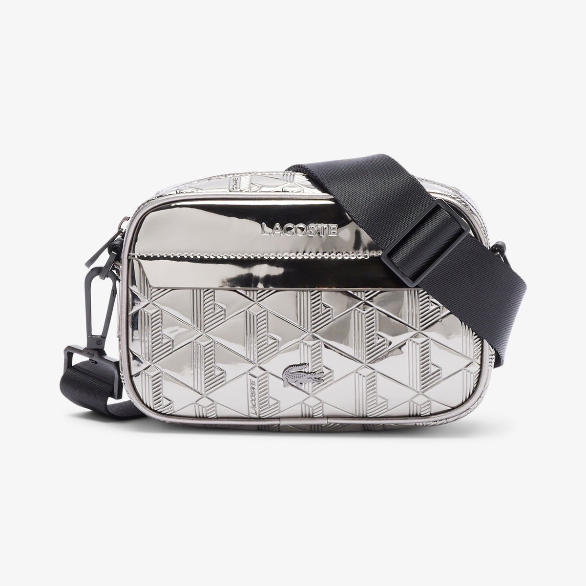Small The Blend Silver Reporter Bag