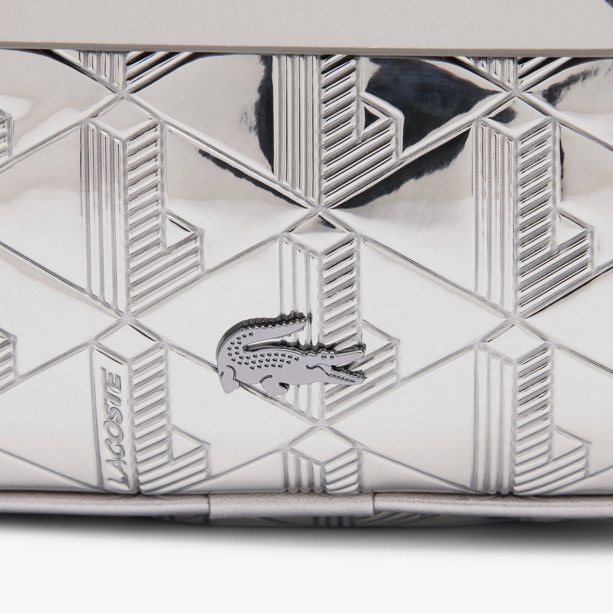 Small The Blend Silver Reporter Bag
