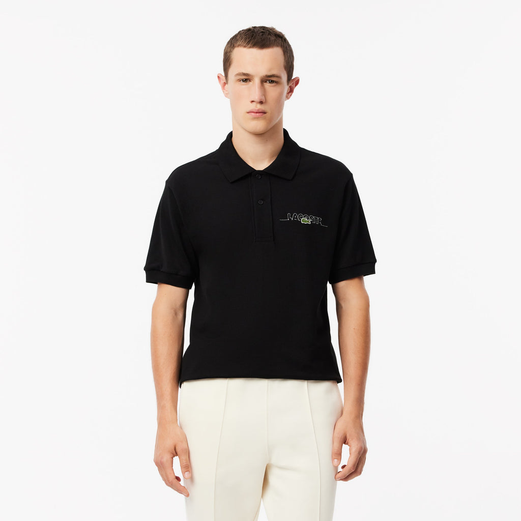 Original L.12.12 Lacoste wording French Made Polo Shirt Shirt