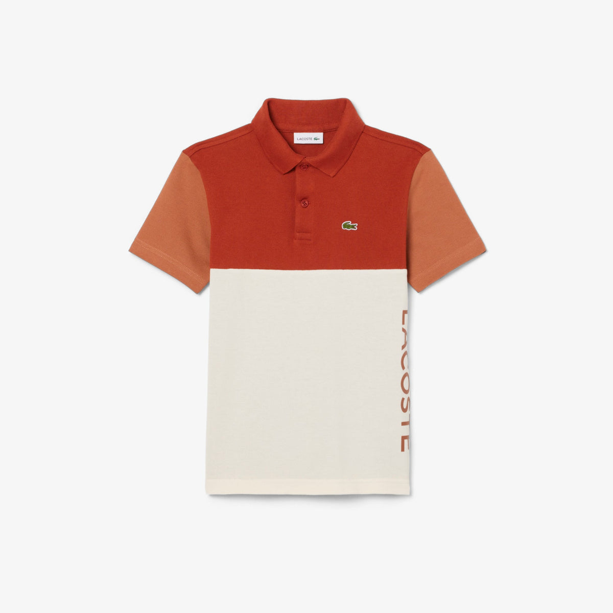 Colour-Block Petit Piqué Polo Shirt