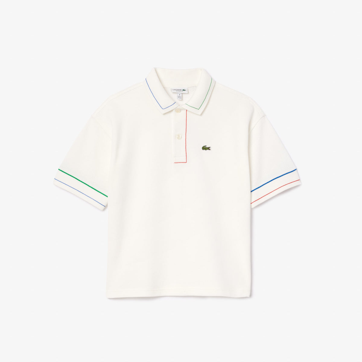 Contrast Accent Petit Piqué Polo Shirt