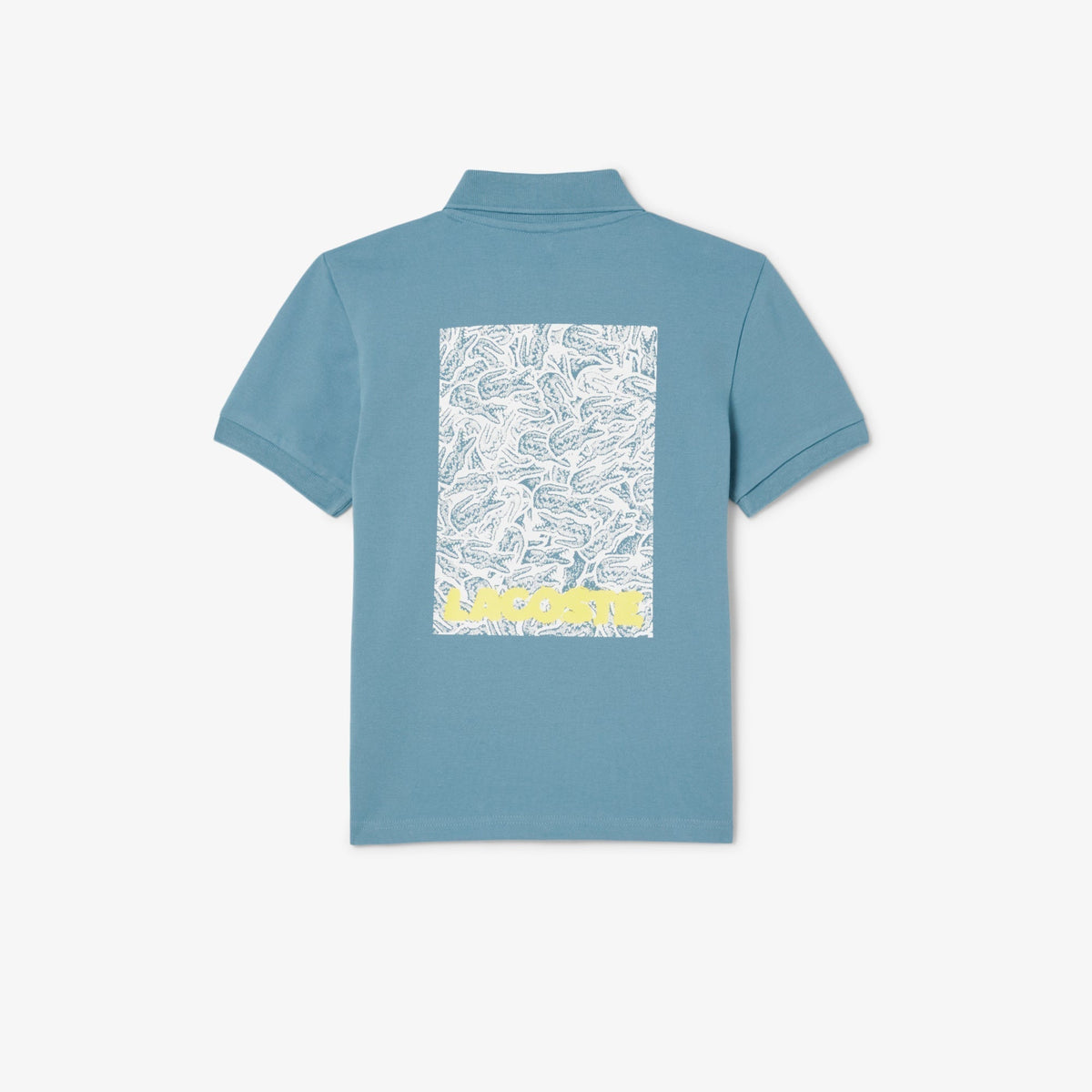 Printed Petit Piqué Polo Shirt