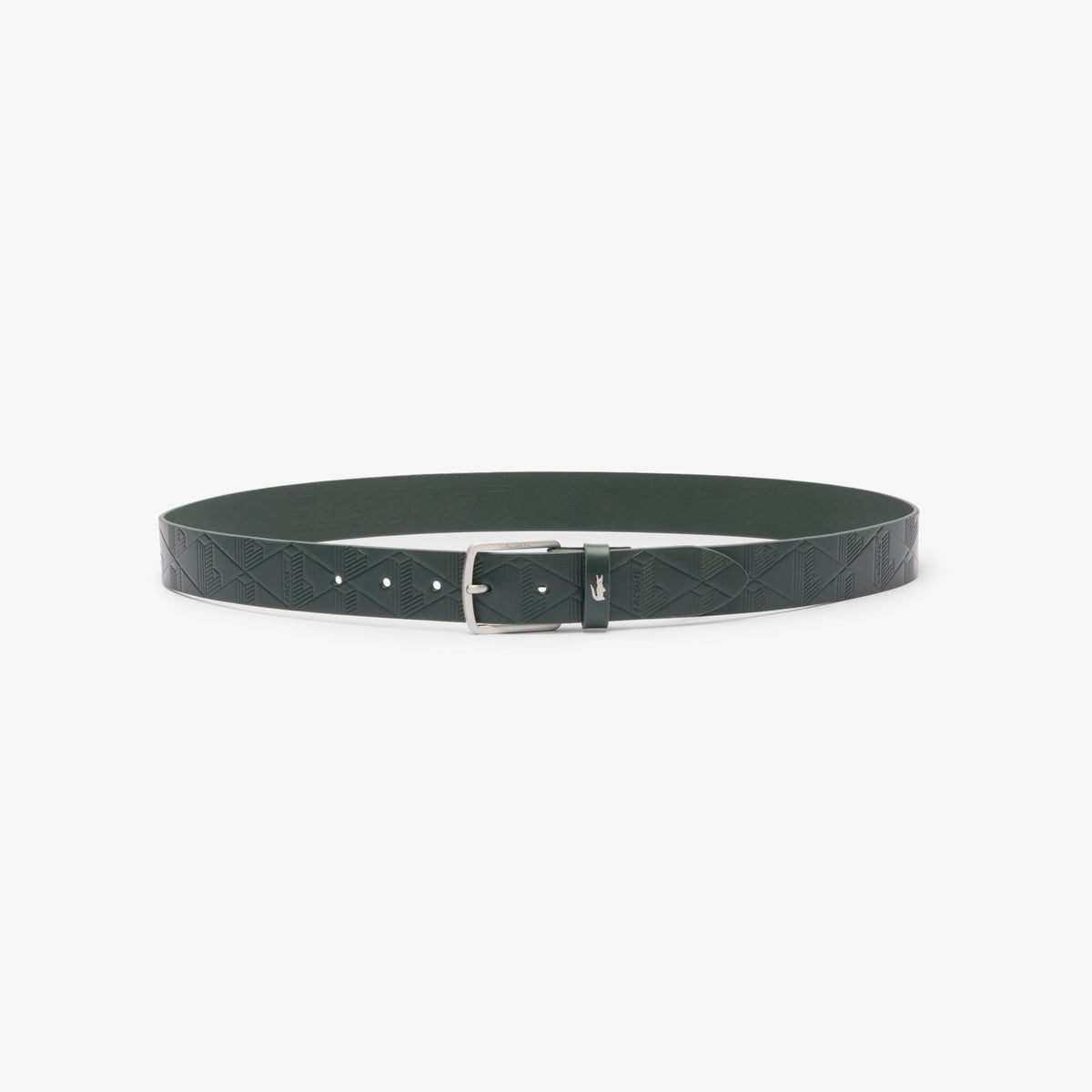 Textured Monogram Leather Belt