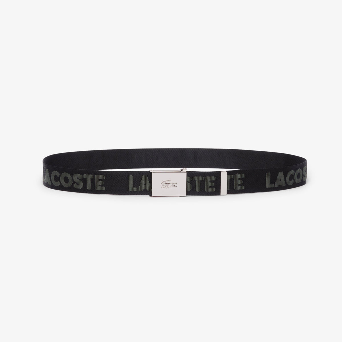 Jacquard Belt With Lacoste Branding