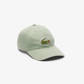 Crocodile Badge Cotton Twill Cap