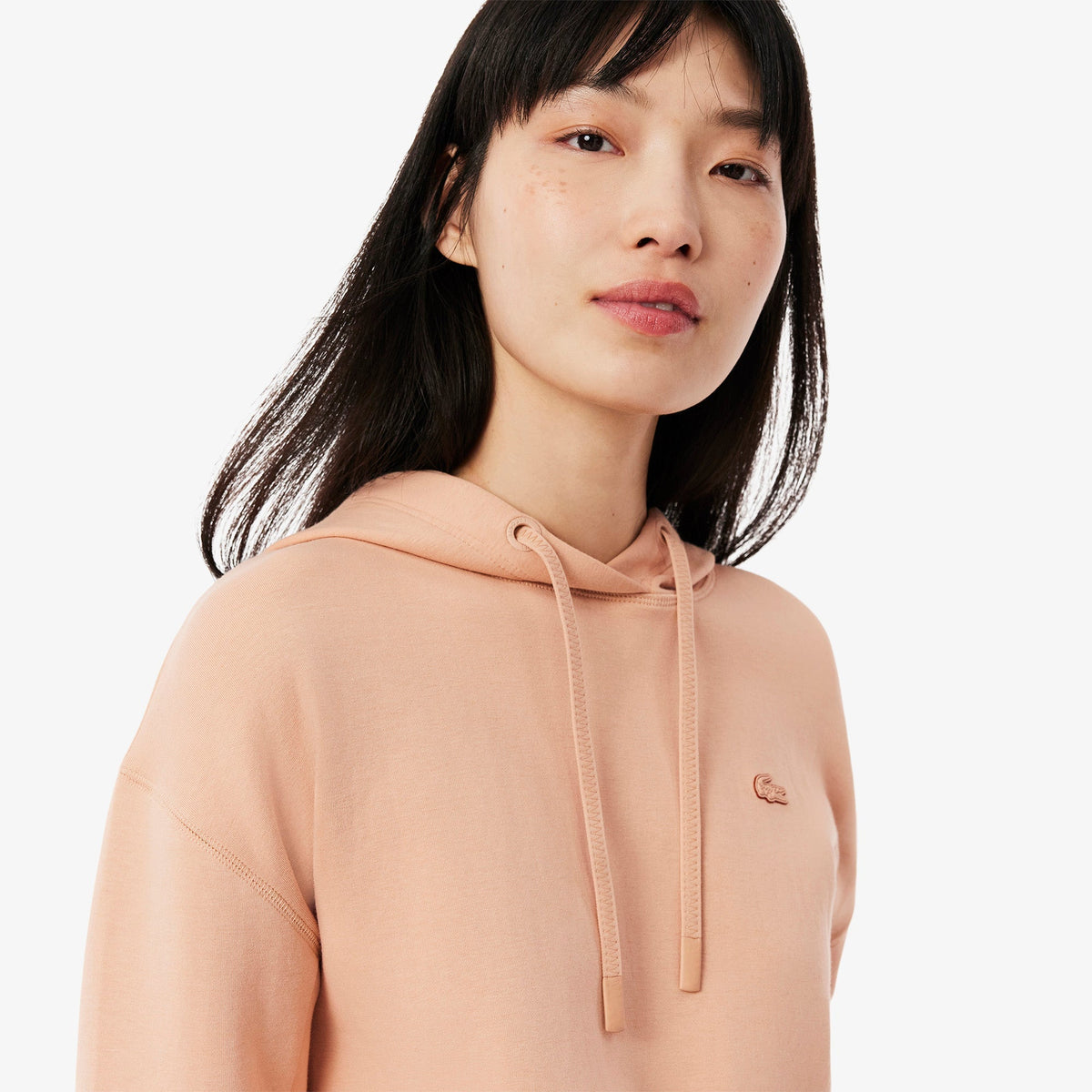 Short Cut Cotton Hoodie