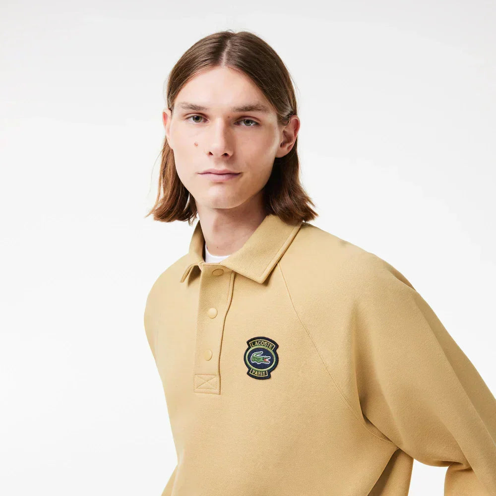 Lacoste Loose Fit Piqué Jogger Sweatshirt