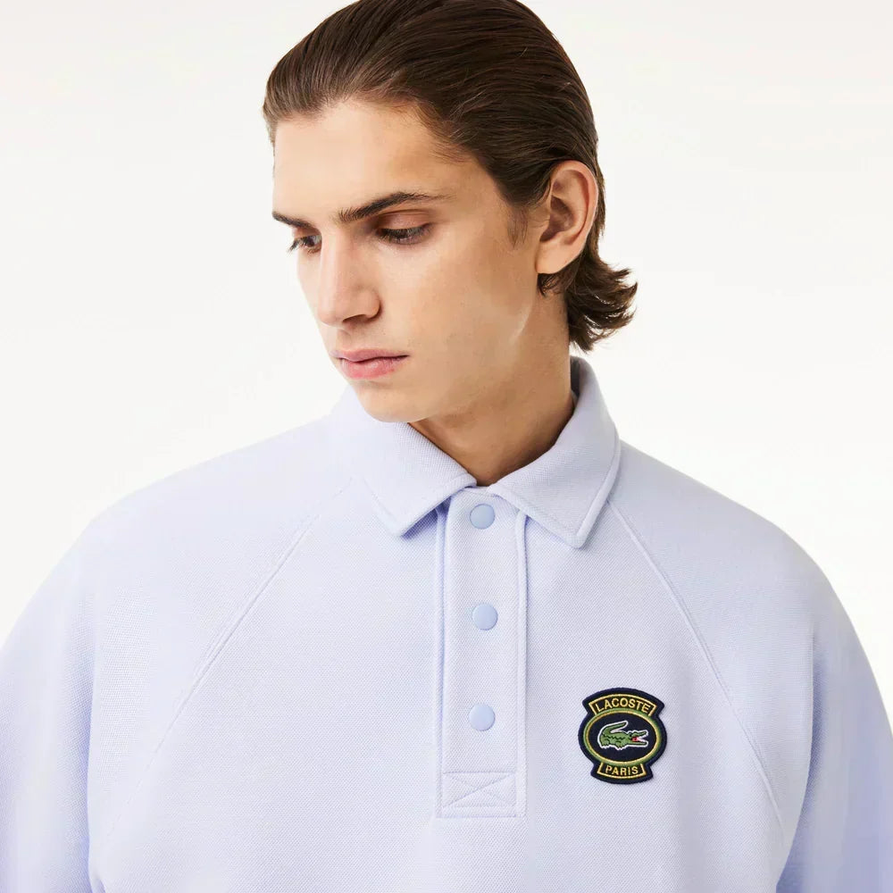 Lacoste Loose Fit Piqué Jogger Sweatshirt