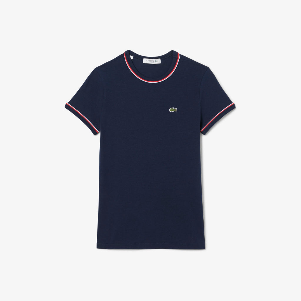 Contrast Accent Jersey T-shirt