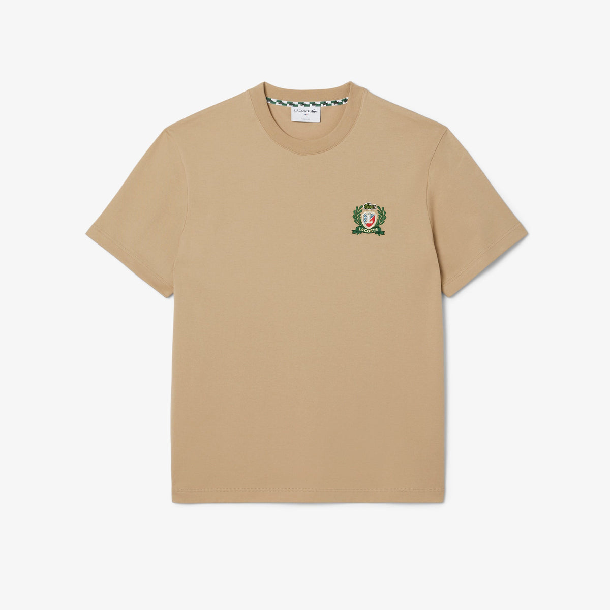 French Made Embroidered Badge T-shirt