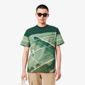Classic Fit Tennis Print T-shirt