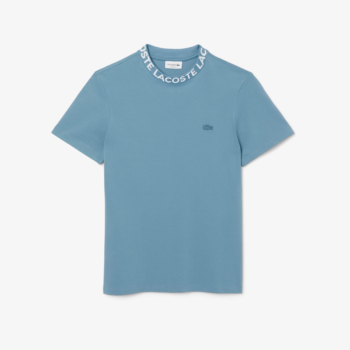 Jacquard Branded Piqué T-shirt