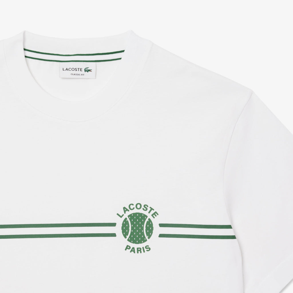 Printed Embroidered Cotton Jersey T-shirt