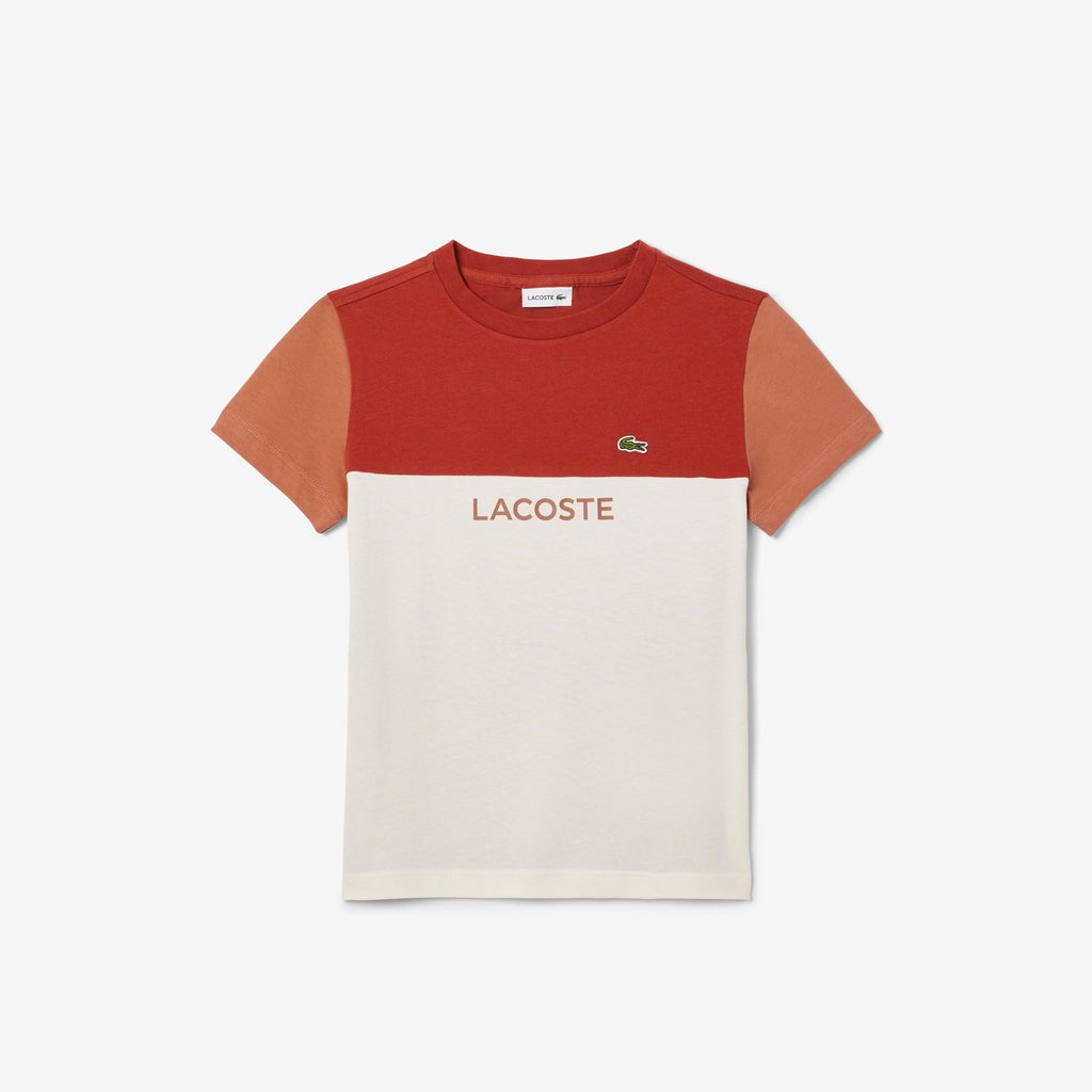 Cotton Colour-Block T-shirt
