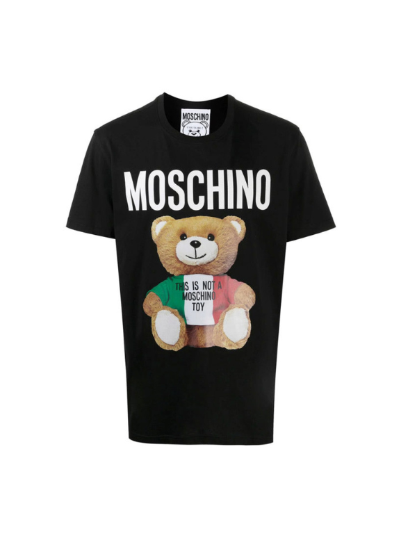 Moschino Italian Teddy Cotton T-shirt
