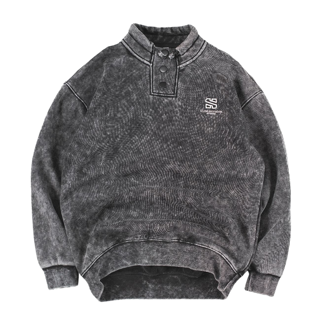 Acid-Washed Sweatshirt