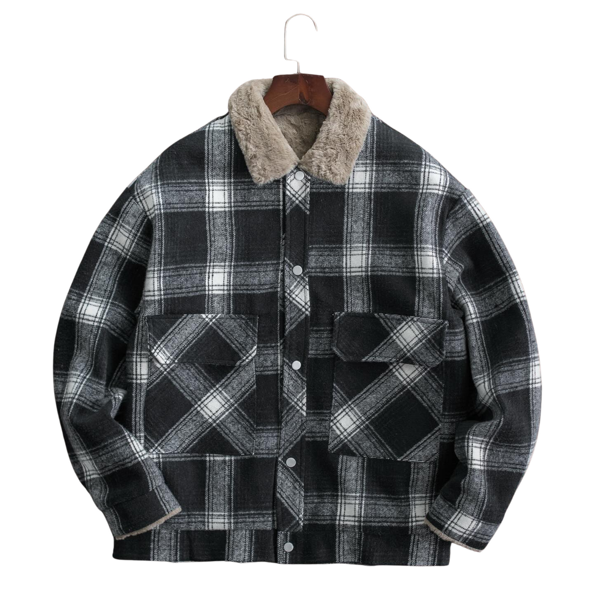 Men’s Check Lined Plaid Jackets