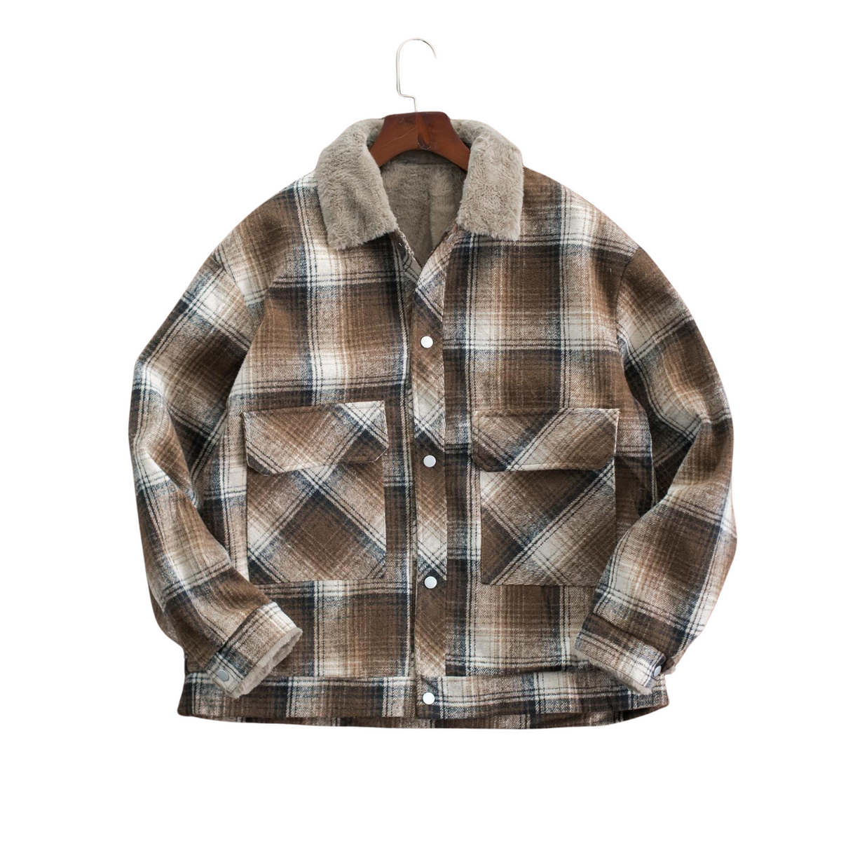 Men’s Check Lined Plaid Jackets