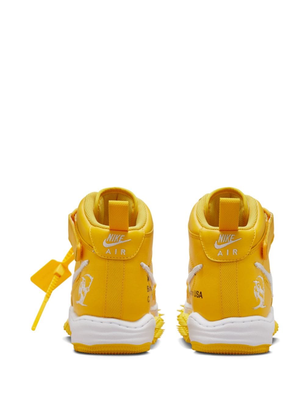 Nike X Off-White Air Force 1 Varsity Maize sneakers