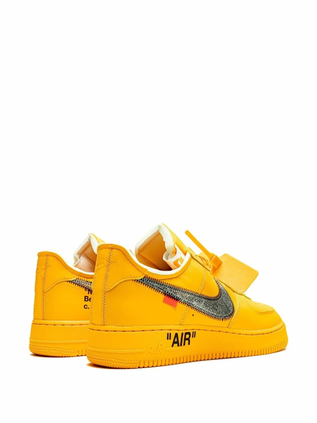 Nike X Off-White Air Force 1 Low "University Gold" sneakers