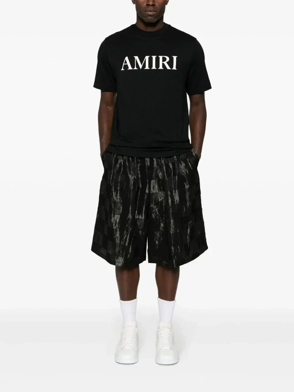 AMIRI rubberised-logo T-shirt