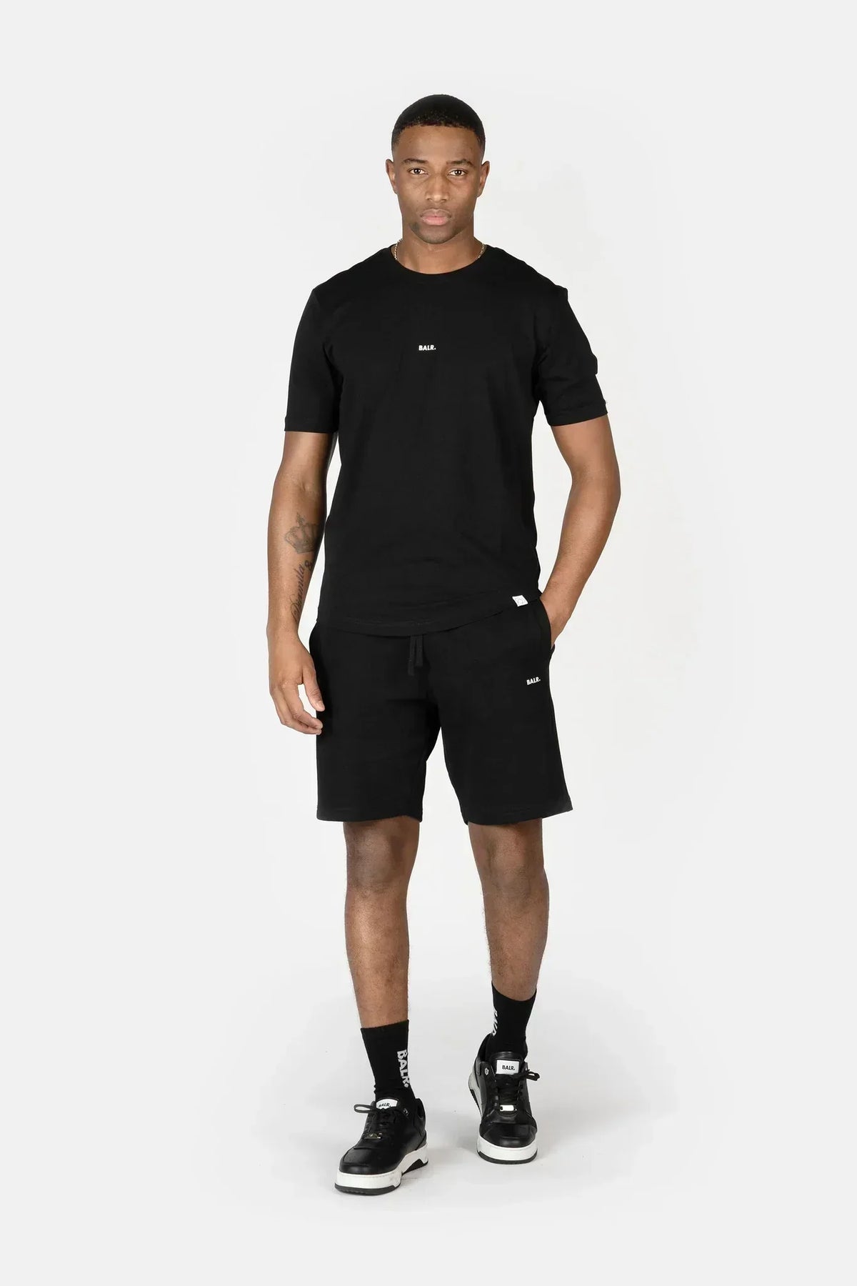 BALR. Slim Fit T-Shirt Jet Black
