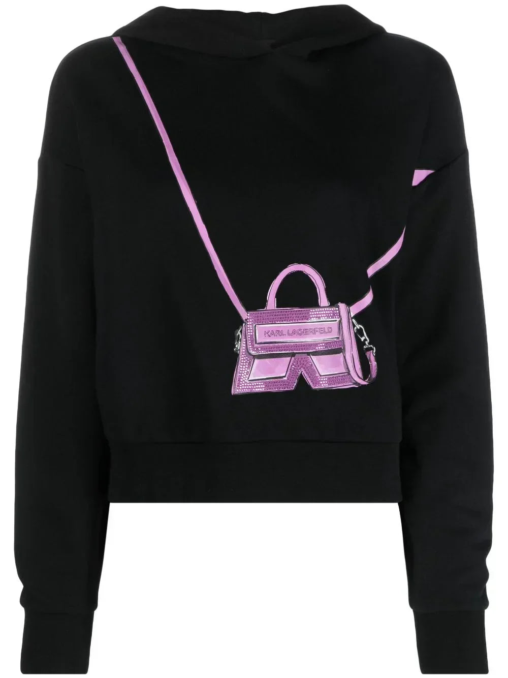 Karl Lagerfeld IKON/K Bag print hoodie