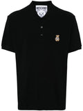 Moschino Teddy Bear-patch polo shirt