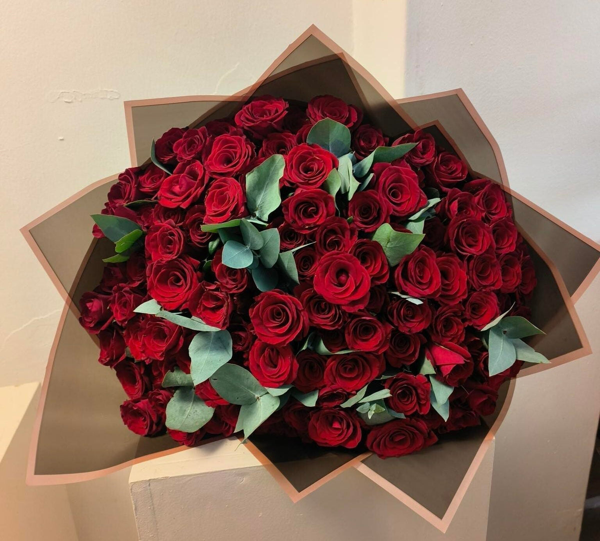 Roses + Greenery